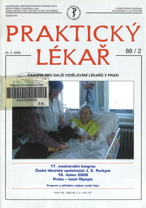 Praktický lékař : časopis pro další vzdělávání lékařů