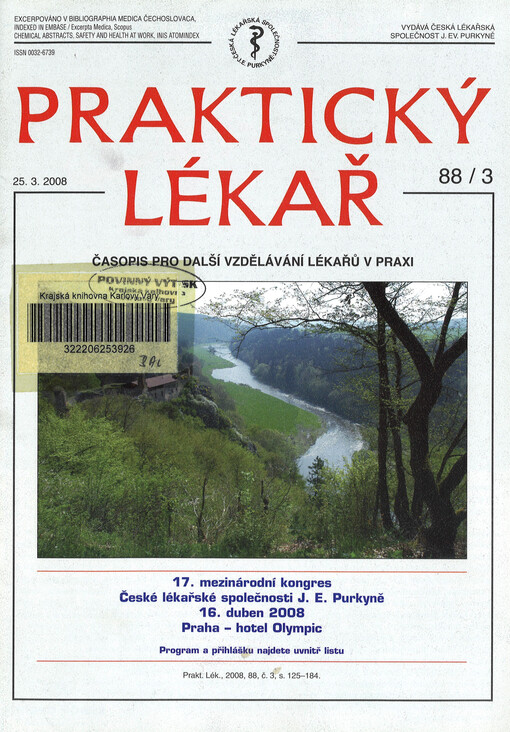 Praktický lékař : časopis pro další vzdělávání lékařů