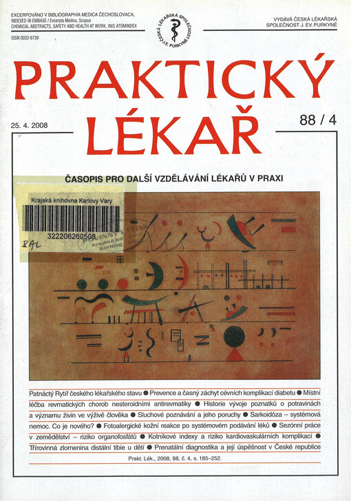 Praktický lékař : časopis pro další vzdělávání lékařů