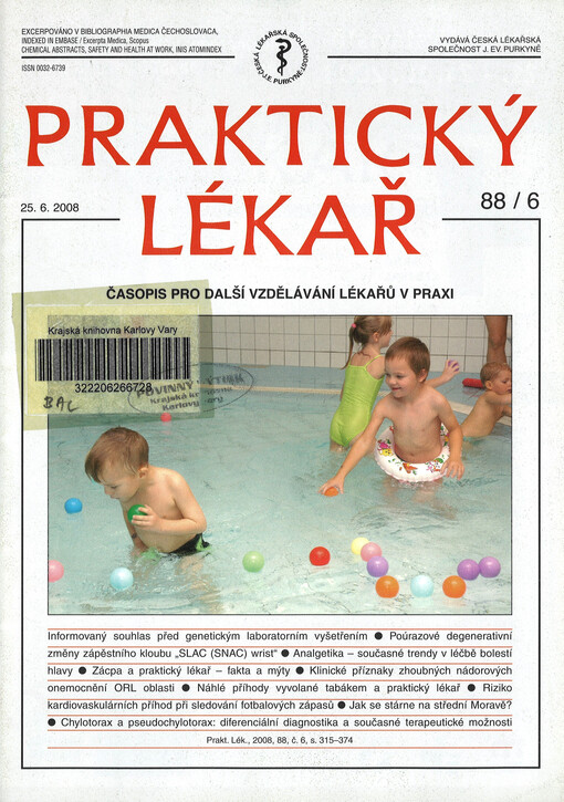 Praktický lékař : časopis pro další vzdělávání lékařů