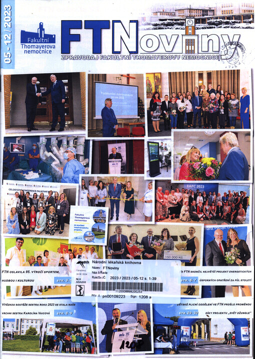 FTNoviny : zpravodaj Faluktní Thomeyerovy nemocnice