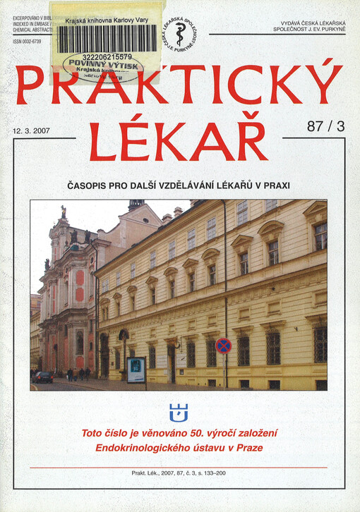 Praktický lékař : časopis pro další vzdělávání lékařů