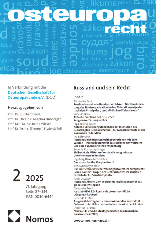 Osteuropa-Recht