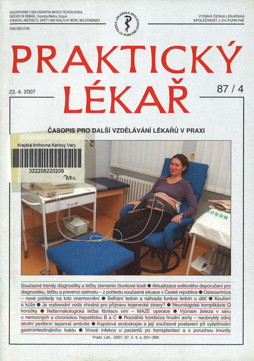 Praktický lékař : časopis pro další vzdělávání lékařů
