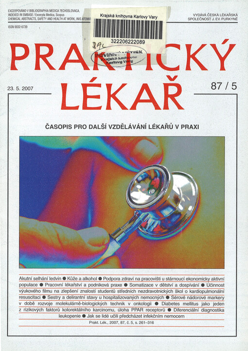 Praktický lékař : časopis pro další vzdělávání lékařů
