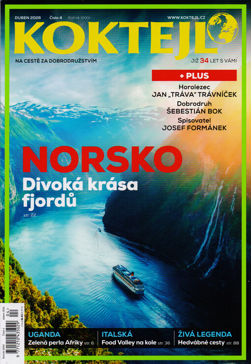 Koktejl : Czech geographic magazine