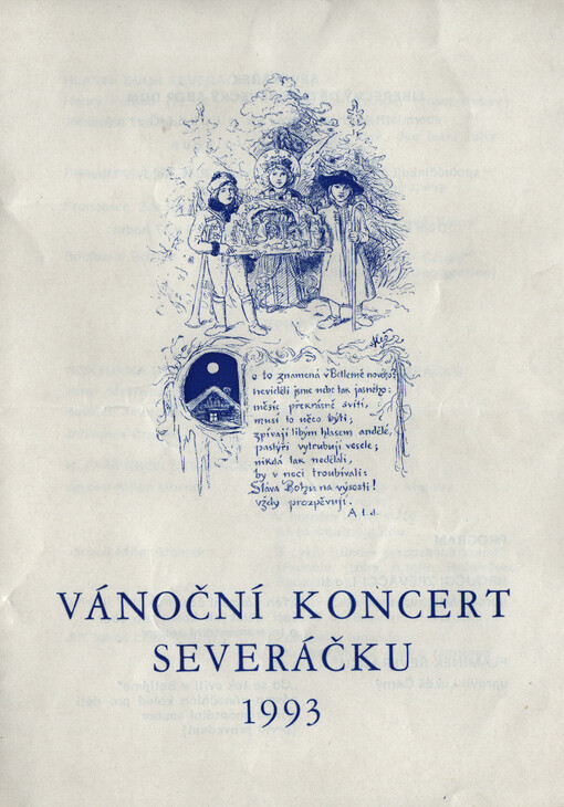 Vánoční koncert Severáčku 1993