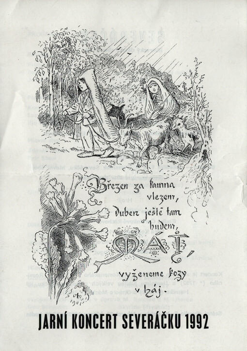 Jarní koncert Severáčku 1992