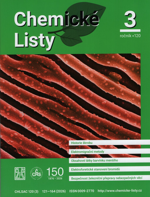 Chemické listy = Chemical Papers (Prague)