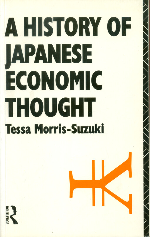 A history of Japanese economic thought