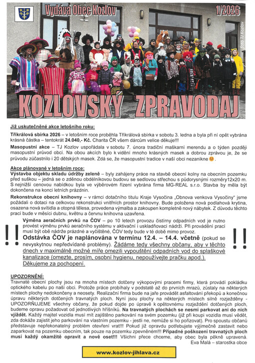 Kozlovský zpravodaj