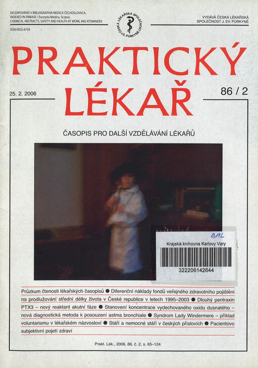 Praktický lékař : časopis pro další vzdělávání lékařů