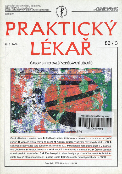 Praktický lékař : časopis pro další vzdělávání lékařů
