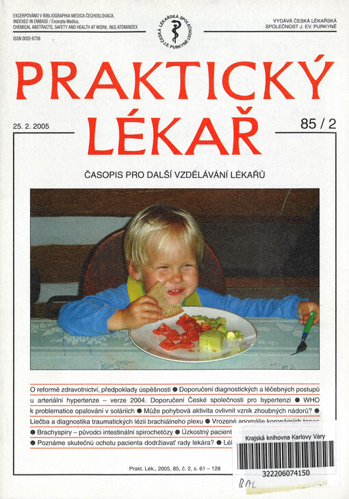 Praktický lékař : časopis pro další vzdělávání lékařů
