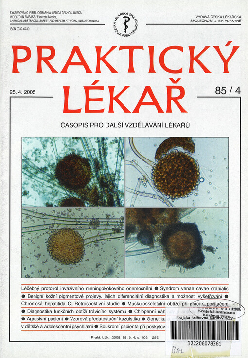 Praktický lékař : časopis pro další vzdělávání lékařů