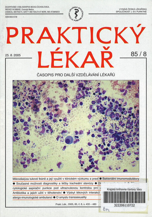 Praktický lékař : časopis pro další vzdělávání lékařů
