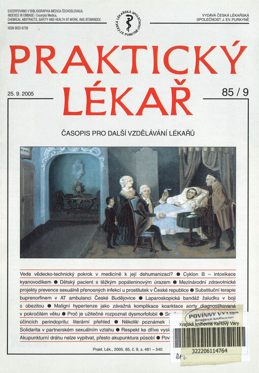 Praktický lékař : časopis pro další vzdělávání lékařů