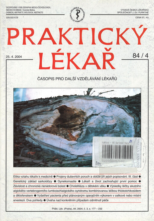Praktický lékař : časopis pro další vzdělávání lékařů