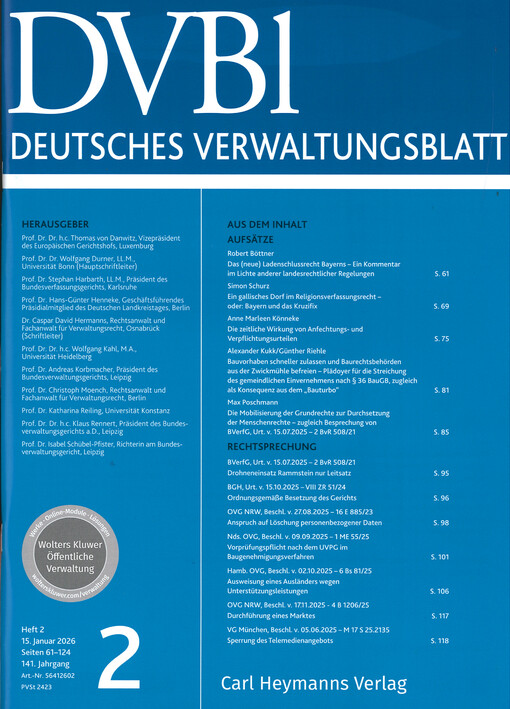 Deutsches Verwaltungsblatt