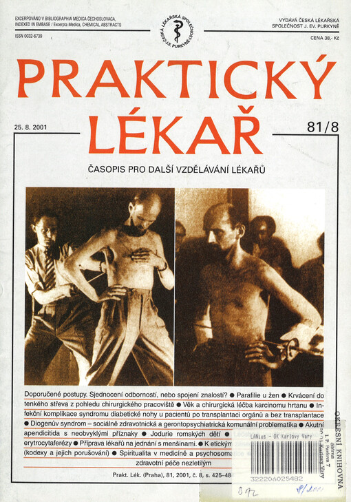 Praktický lékař : časopis pro další vzdělávání lékařů