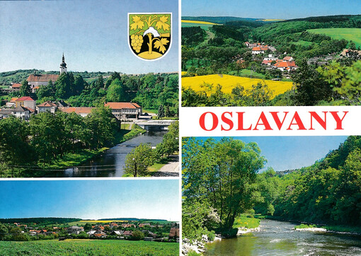 Oslavany : střed města, část Havírna ...