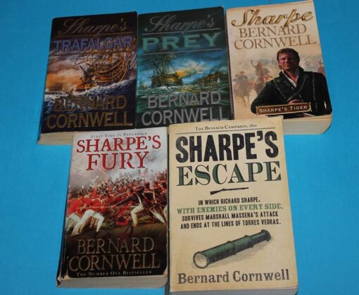 Cornwell 5 x , serie Sharpe anglicky
