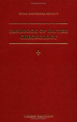 Handbook of British chronology