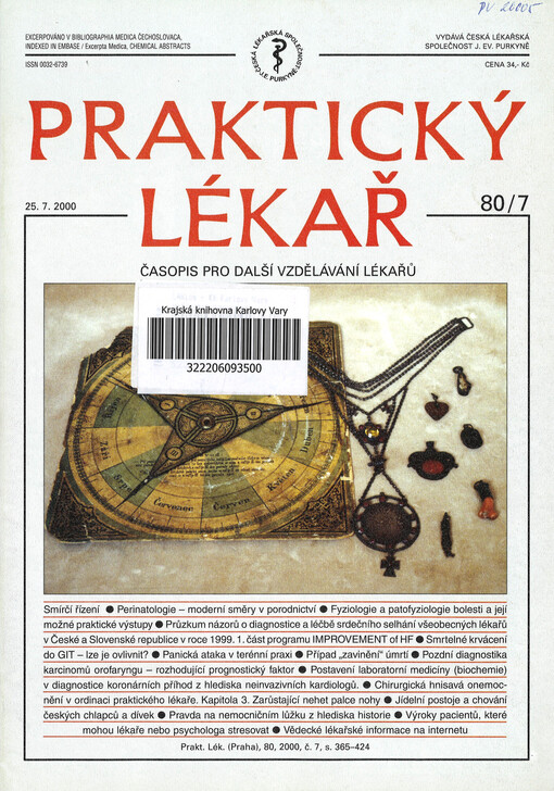 Praktický lékař : časopis pro další vzdělávání lékařů