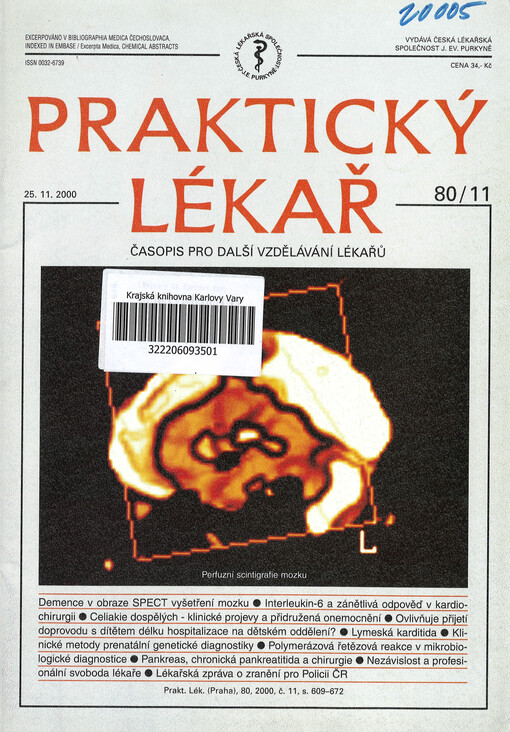 Praktický lékař : časopis pro další vzdělávání lékařů