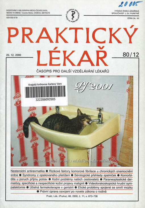 Praktický lékař : časopis pro další vzdělávání lékařů
