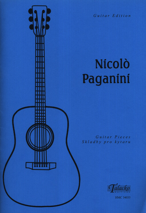Nicolo Paganini : guitar pieces = skladby pro kytaru