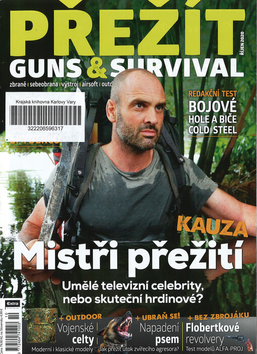 Přežít : guns & survival : zbraně, sebeobrana, výstroj, airsoft, outdoor, kondice
