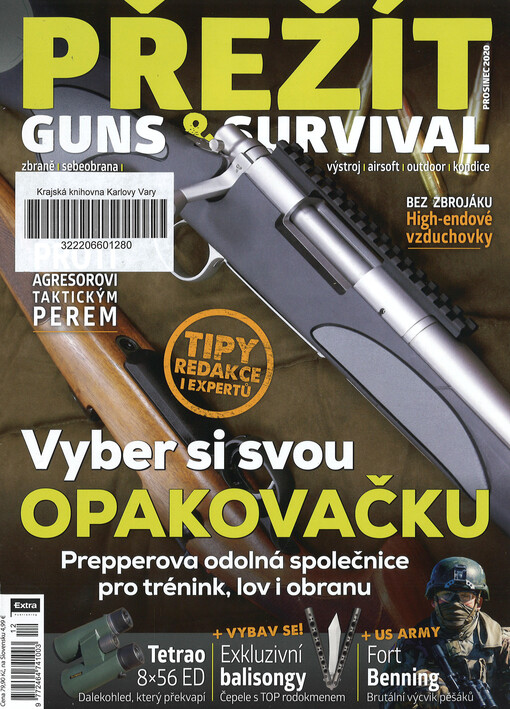 Přežít : guns & survival : zbraně, sebeobrana, výstroj, airsoft, outdoor, kondice
