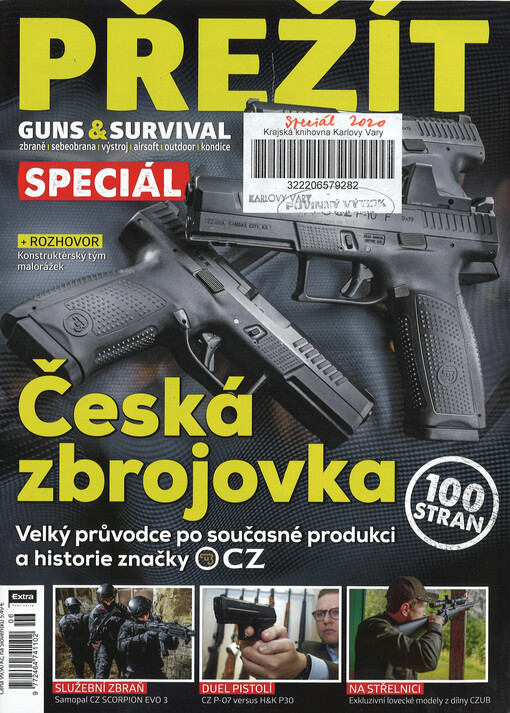 Přežít : guns & survival : zbraně, sebeobrana, výstroj, airsoft, outdoor, kondice