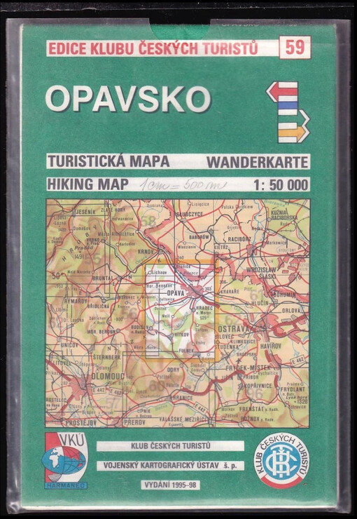 Opavsko : turistická mapa