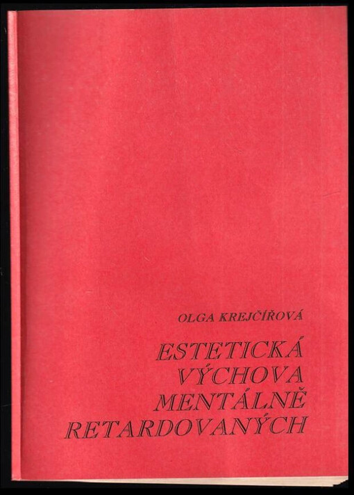 Estetická výchova mentálně retardovaných