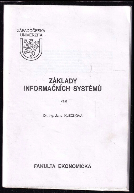 Základy informačních systémů /