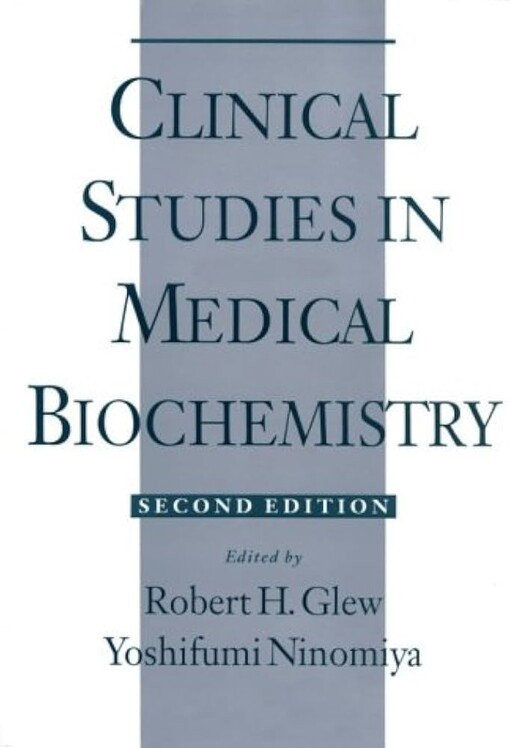 Clinical Studies in Medical Biochemistry