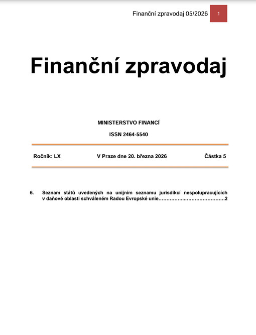 Finanční zpravodaj