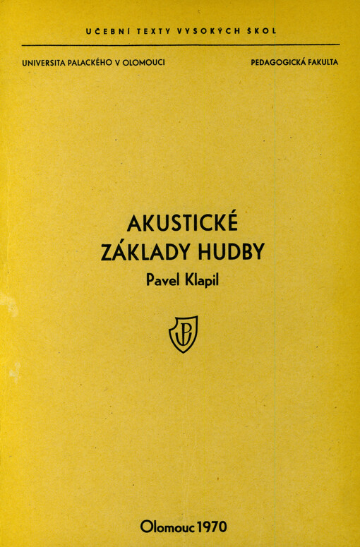 Akustické základy hudby