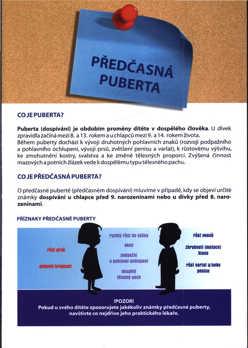 Předčasná puberta