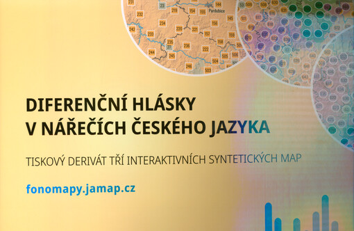Diferenční hlásky v nářečích českého jazyka : tiskový derivát tří interaktivních syntetických map
