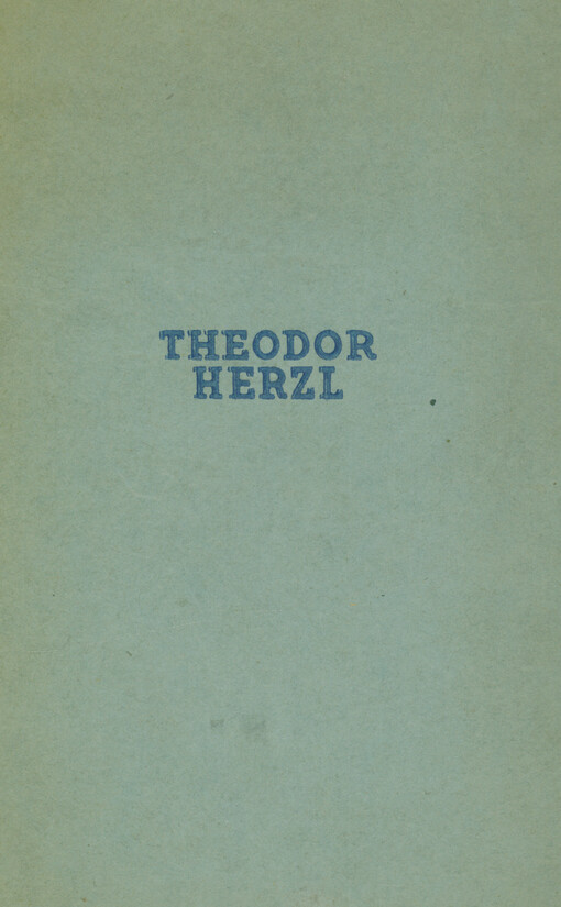Theodor Herzl : Biographie