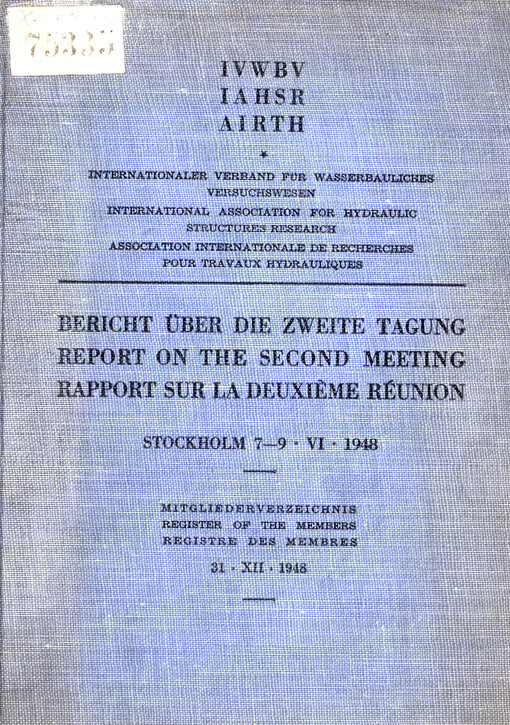 Berichte über die zweite Tagung : Stockholm 7 - 9.VI.1948