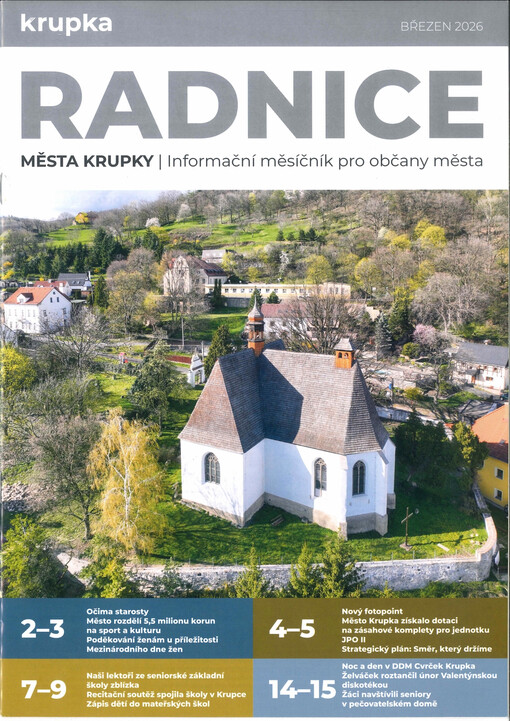 Radnice města Krupky : informační měsíčník pro občany města