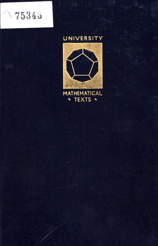 Integration of ordinary differential equations