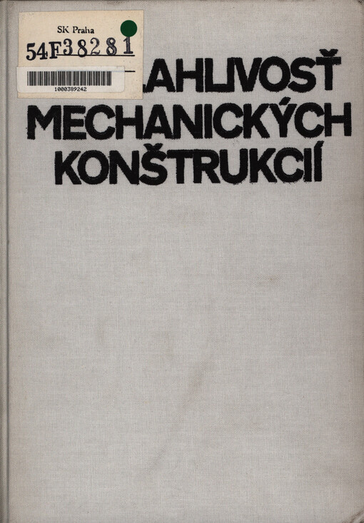 Spoľahlivosť mechanických konštrukcií