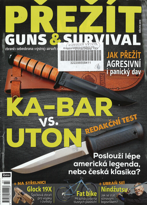 Přežít : guns & survival : zbraně, sebeobrana, výstroj, airsoft, outdoor, kondice
