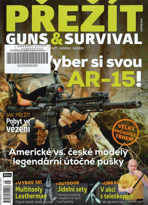 Přežít : guns & survival : zbraně, sebeobrana, výstroj, airsoft, outdoor, kondice
