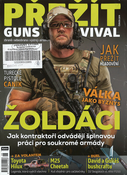 Přežít : guns & survival : zbraně, sebeobrana, výstroj, airsoft, outdoor, kondice
